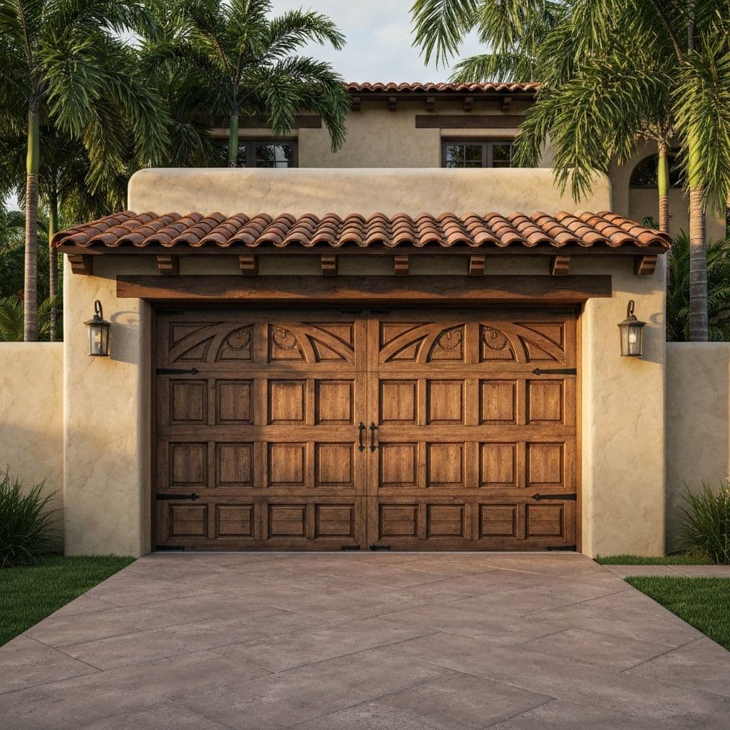 After - Carriage Style Door